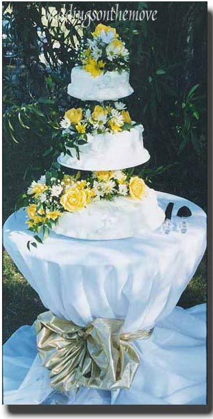 cancun wedding cakes